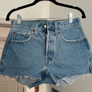 Levi 501 Denim shorts